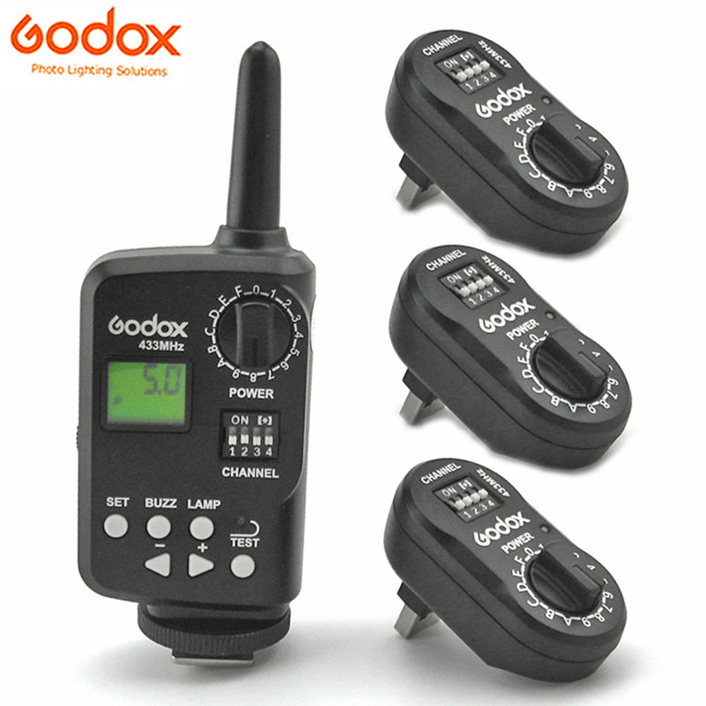 Trigger Receiver Set - Godox FT-16 pemancar + penerima, Set
