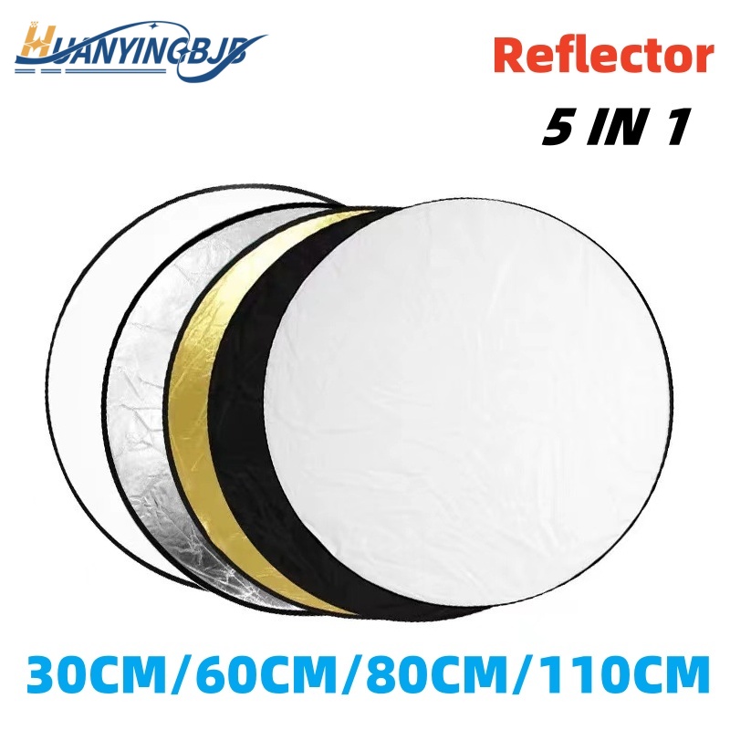 Photography Lighting Reflectors - Huanyingransel fotografi portabel 5 in 1,