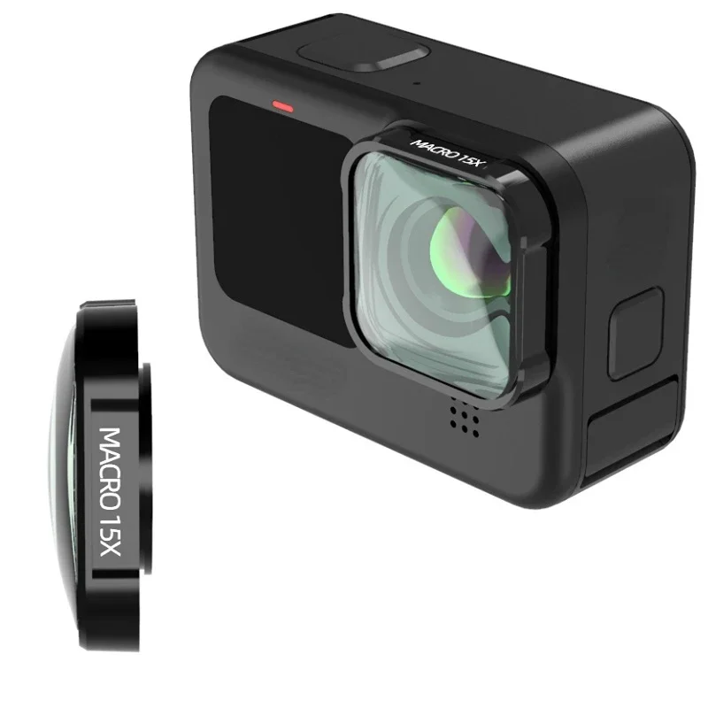 Gopro Action Camera Hero 13 Black - Aksesori kamera aksi hitam, Filter lensa