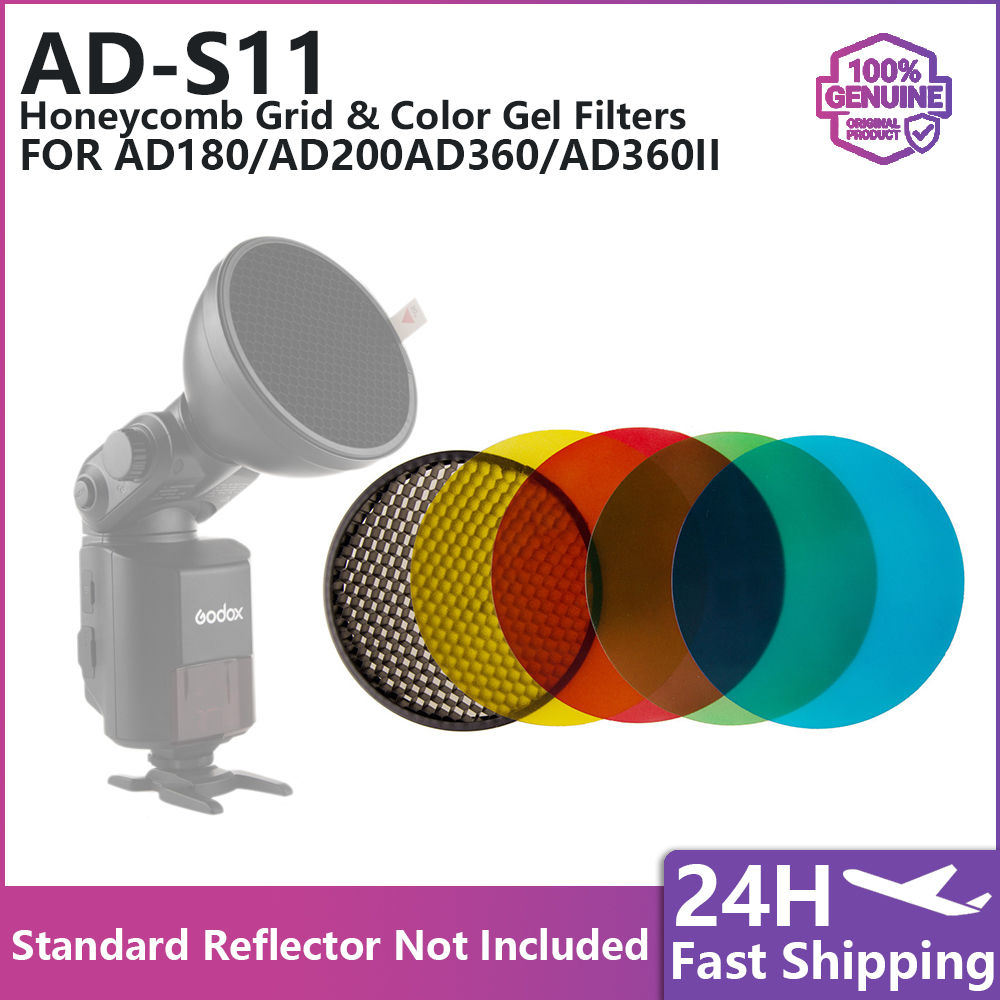 Honeycomb Grid Filter - AD-S11 Pengubah Cahaya Filter Gel Warna