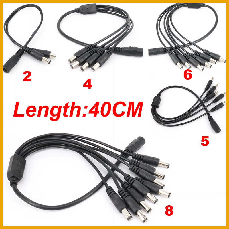 Photography Led Lighting Kit - KABEL PEMECAH DAYA DC 5.5*2.1mm 1