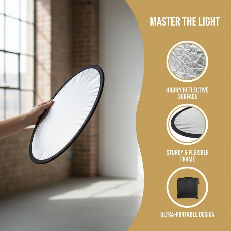 Photography Lighting Reflectors - Reflektor Fotografi 5 in 1 yang