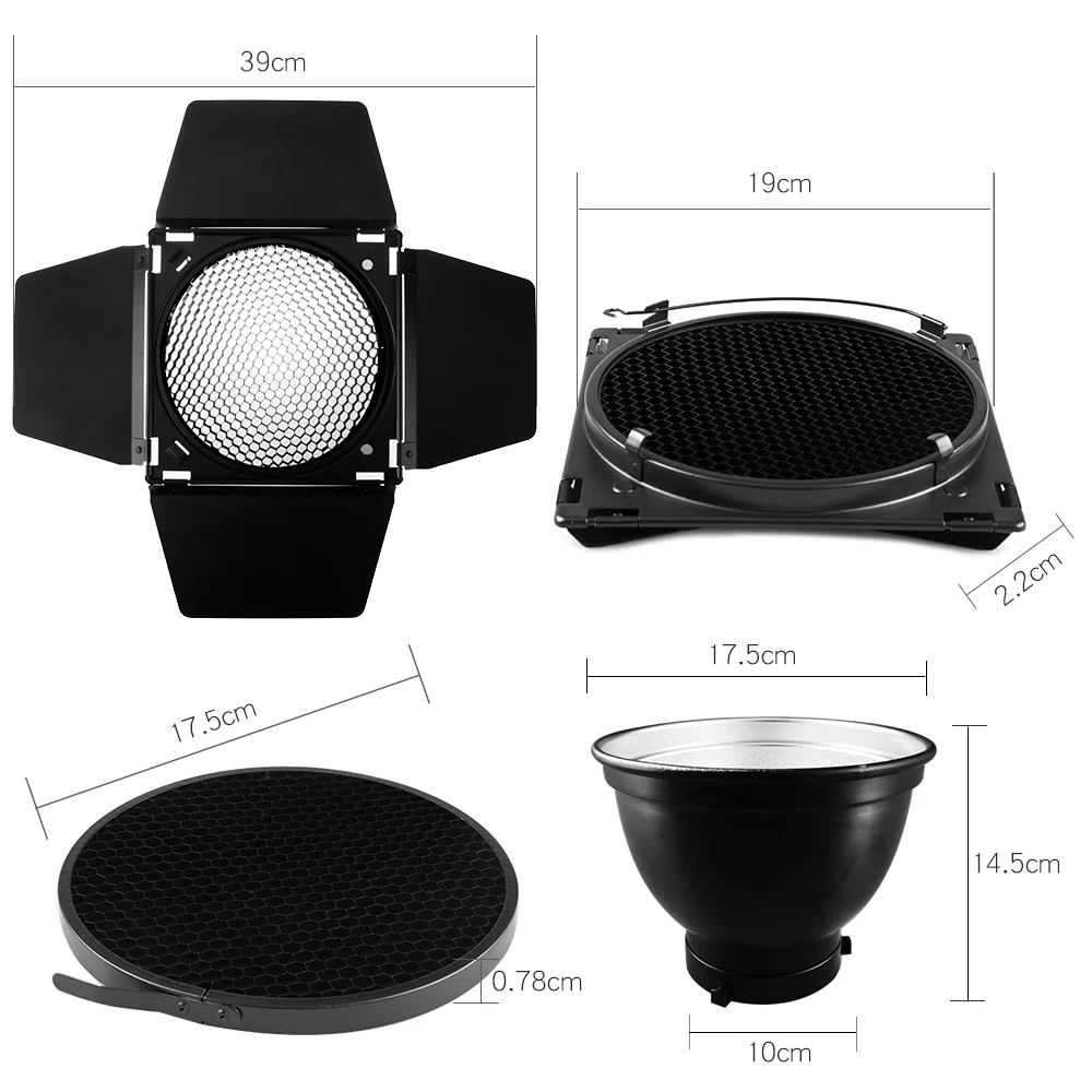 Godox BD-04 reflektor standar  - Honeycomb Grid Filter ulasan dan harga