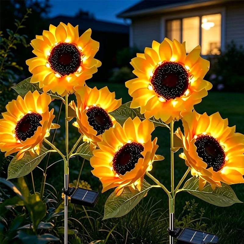 2 Paket Lampu Taman Tenaga Sur - Flower Photography Led Lighting Pack ulasan dan harga