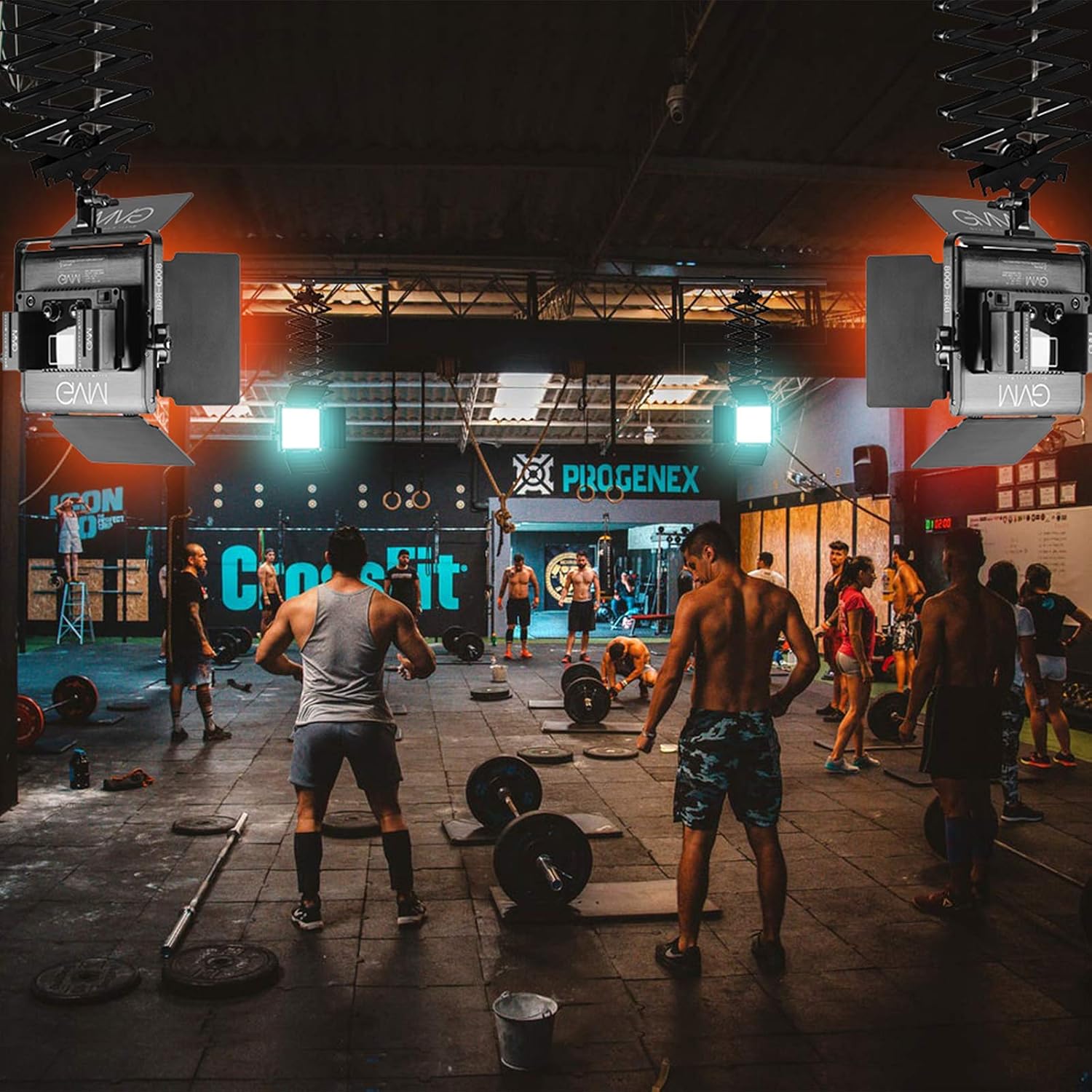 Lampu Video Panel LED RGB deng - Photography Led Lighting Kit ulasan dan harga