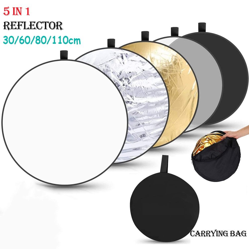 Reflektor 30CM 60CM 80CM 110CM - Photography Lighting Reflectors ulasan dan harga
