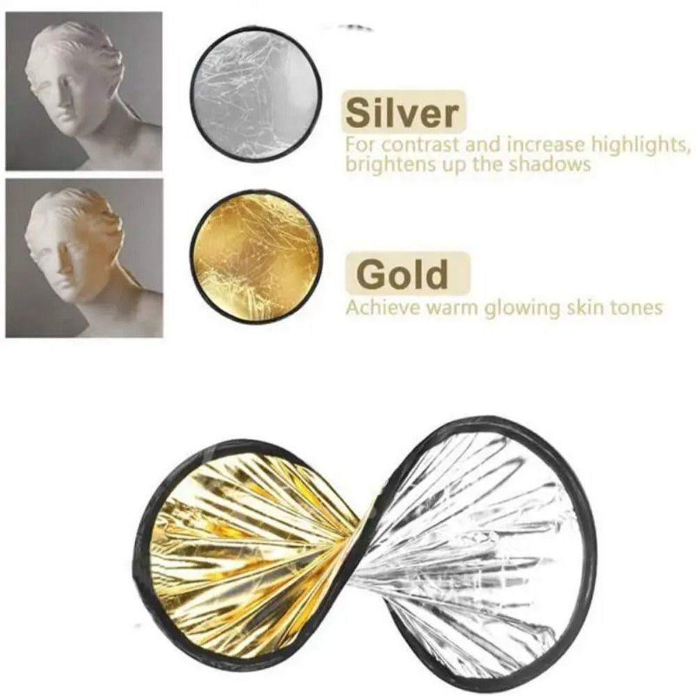 Reflektor 30CM 60CM 80CM 110CM - Photography Lighting Reflectors ulasan dan harga