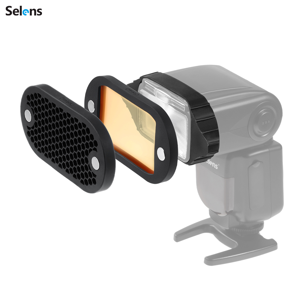 Selens Reflektor Diffuser Jari - Honeycomb Grid Filter ulasan dan harga