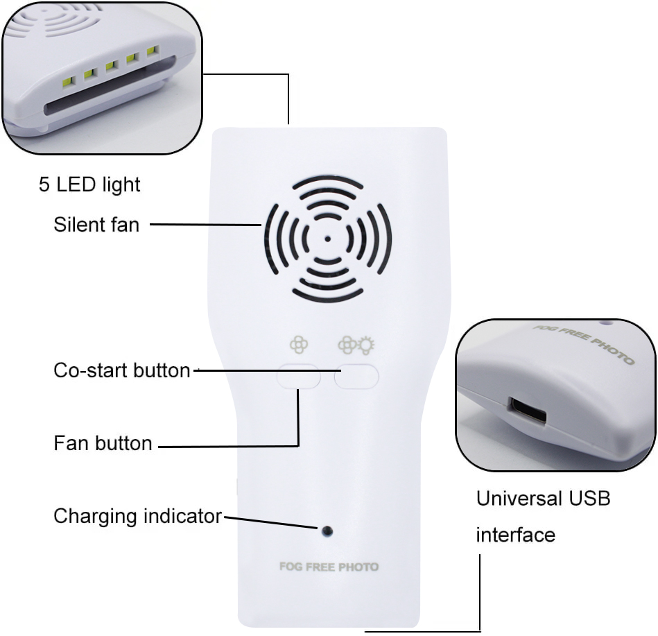 Cermin Anti-Kabut AG Dental un - Photography Lighting Reflectors ulasan dan harga