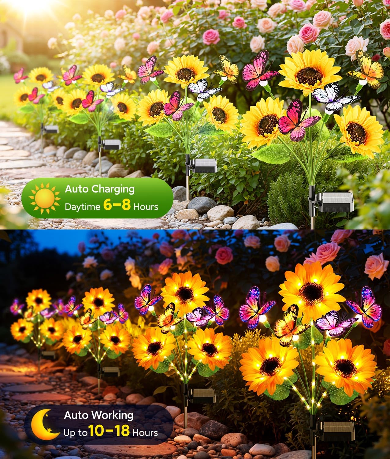 Lampu Taman Tenaga Surya Dekor - Flower Photography Led Lighting Pack ulasan dan harga