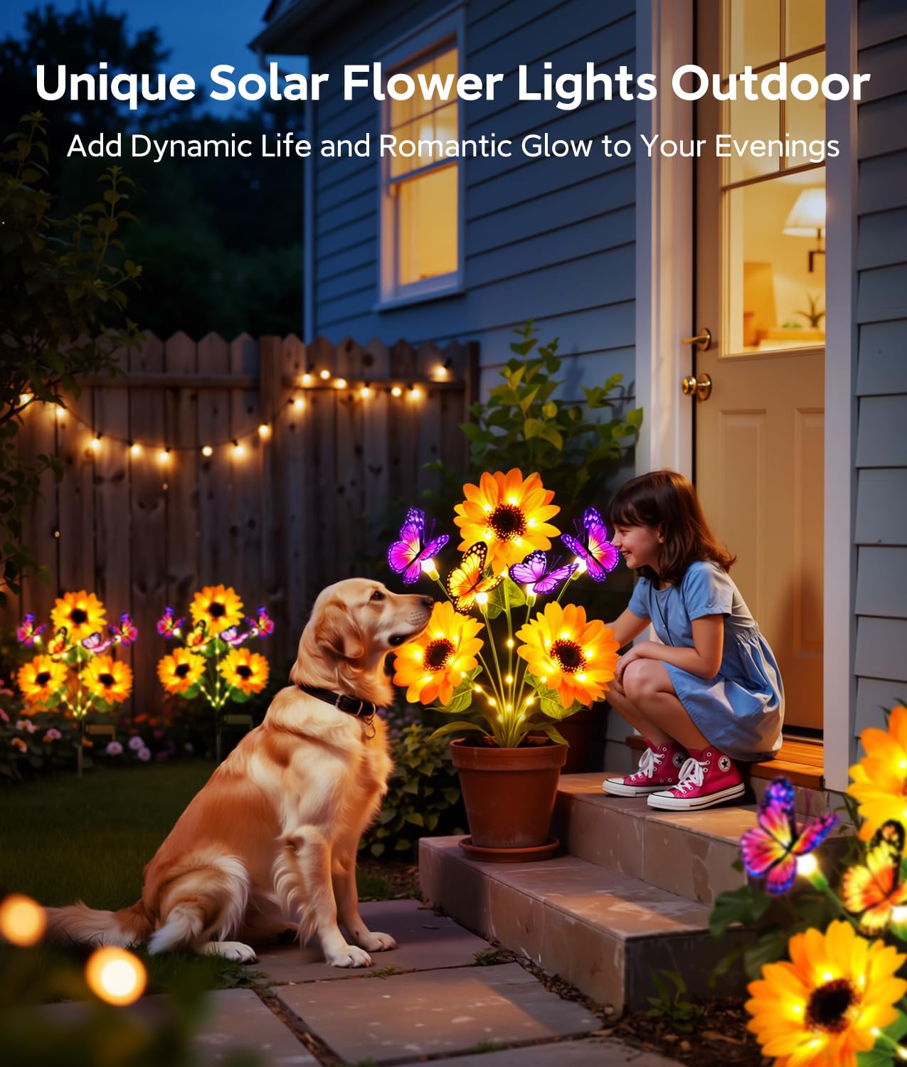 Lampu Taman Tenaga Surya Dekor - Flower Photography Led Lighting Pack ulasan dan harga