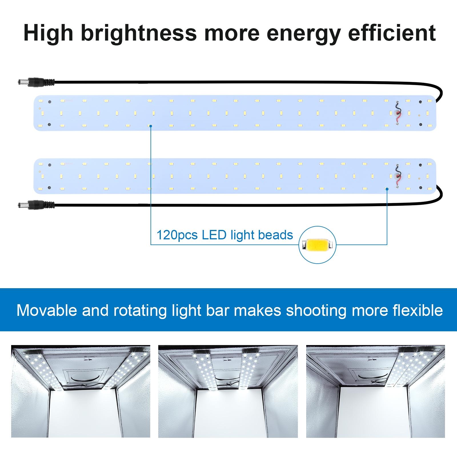 PULUZ Kotak Lampu Studio Foto  - Photography Led Lighting Kit ulasan dan harga